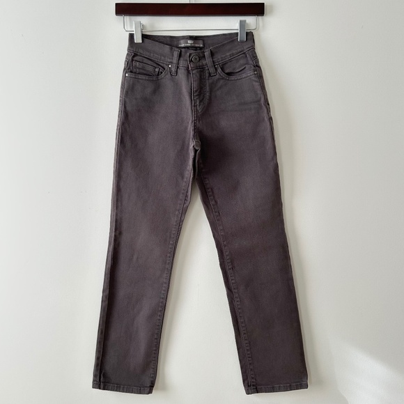 Levis Perfectly Slimming 512 Straight Leg Gray Jeans Size 24 - Picture 1 of 16
